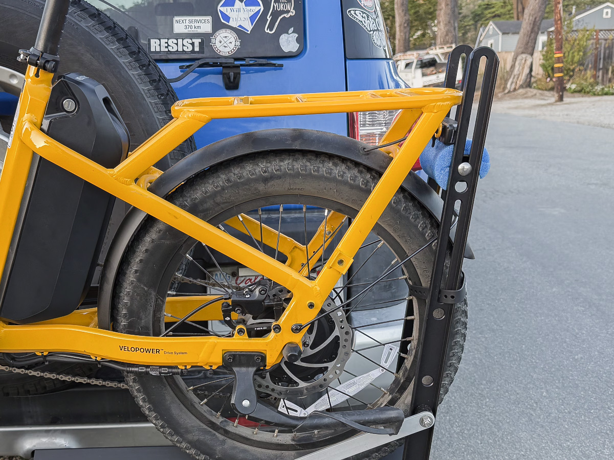 First impressions of the Quikrstuff Mach 2.0 bike rack - NOOVANGO