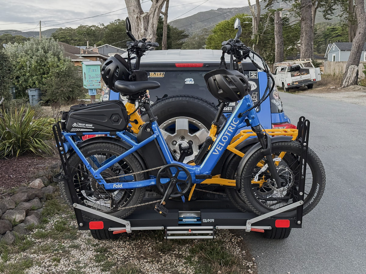 First impressions of the Quikrstuff Mach 2.0 bike rack - NOOVANGO